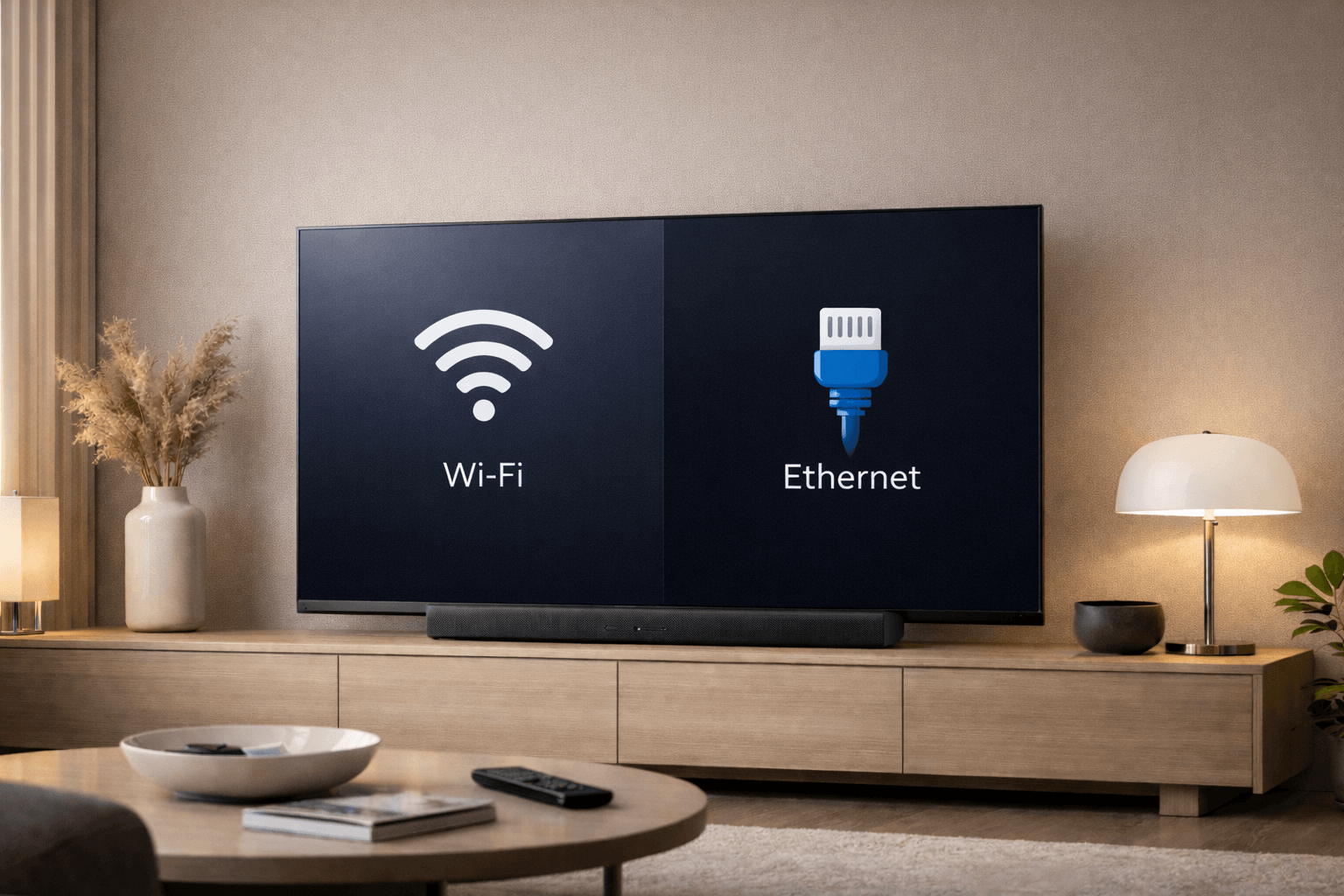 Smart tv wifi ou ethernet : quelle connexion choisir pour une expérience streaming optimale ?