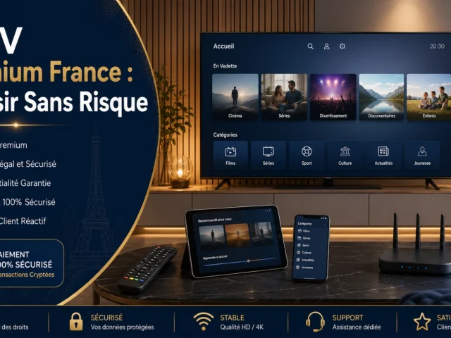 Guide pour choisir un abonnement IPTV premium France fiable et sécurisé.